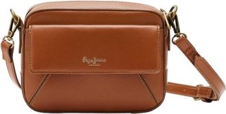 Pepe Jeans London Crossbody Bag - Dames - Schoudertassen - Bruin - ONE Size - Tassen