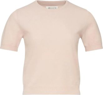 Maison Margiela T-shirt in maglia fine - Toni neutri