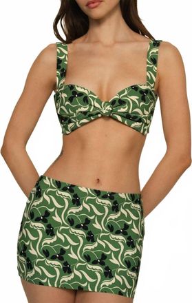 Montce Swim Fitted Micro Skirt In Veronica Floral