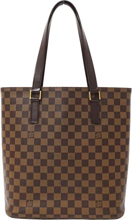 Louis Vuitton Brown Damier Canvas Galle Damier Canvas Handbag Tote Bag (Pre-Owned)