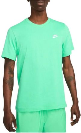 Nike Sportswear Club T-Shirt - Heren - Sportshirts - Groen - XS - Katoen - Fitness