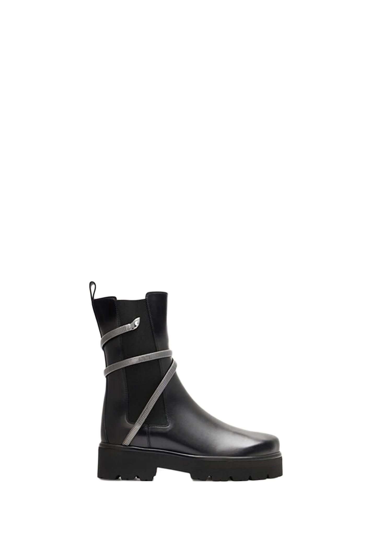 Rene Caovilla Leather Boots − Sale: up to −57% | Stylight