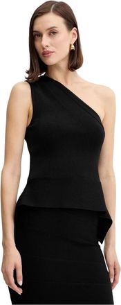 H&eacute;rve L&eacute;ger Donna, Top, Nero, L, new