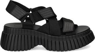 Camper BCN platform touch-strap sandals - women - Polyester/Synthetic Rubber/Polyethylene vinyl acetate (PEVA)/Polyethylene vinyl acetate (PEVA)
