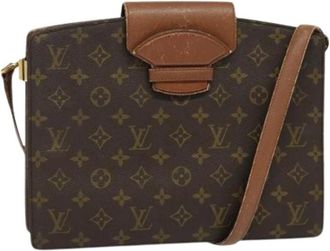 Louis Vuitton Pre-owned Cross Body Bags, female, Brown, Size: ONE SIZE Pre-owned Canvas louis-vuitton-bags