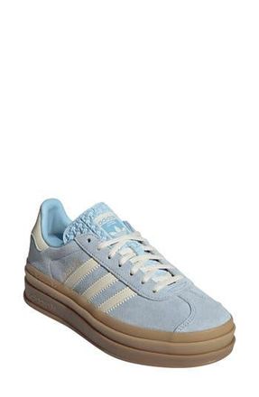 adidas Gazelle Bold Platform Sneaker in Clesky/cre at Nordstrom Rack, Size 6.5