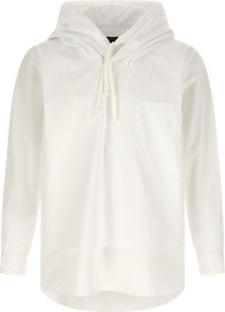 Comme Des Gar&ccedil;ons White Cotton Mens Blouse