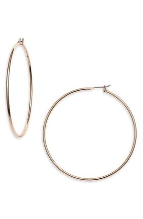 Nordstrom Classic Metal Hoop Earrings in Gold at Nordstrom