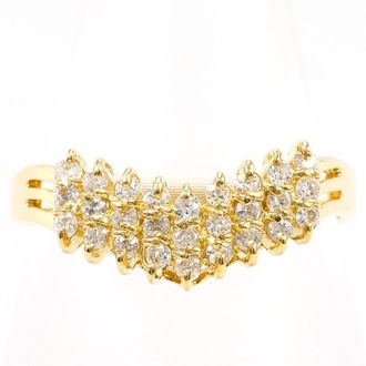 C&A Yellow Gold Yellow Gold (18K) Band Ring (Pre-Owned)
