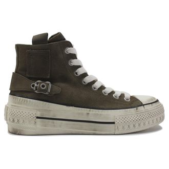Ash Rage Suede Womens High Top Trainers - Mud - Size:UK 6