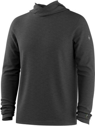 Smartwool Merino Sun Hoodie Merinoshirt f&uuml;r Herren | schwarz/grau