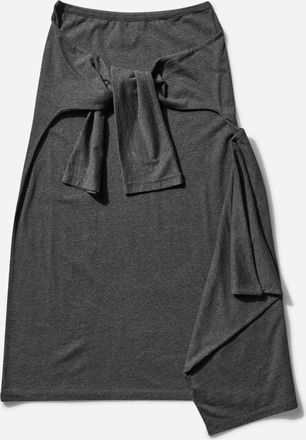 Our Legacy Women s Sash Skirt Dark Grey