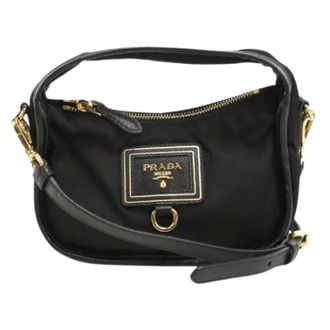 Prada Pre-owned Mini Bags, female, Black, Size: ONE SIZE Pre-owned Vintage Mini Bag