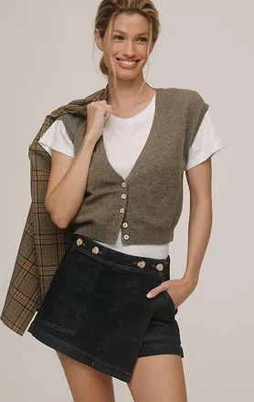 Pilcro Denim Kit Skort