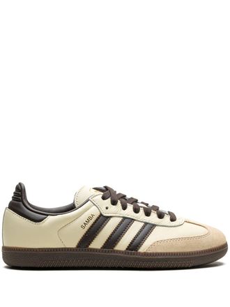 adidas Sneakers Samba OG Cream White/Dark Brown - Toni neutri
