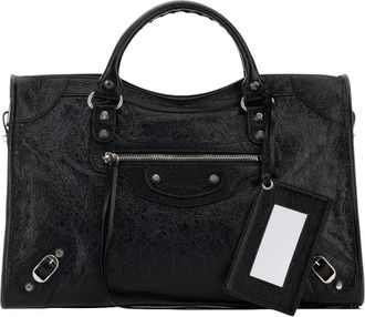 Balenciaga Black Le City Medium Tote