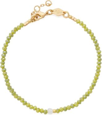 Anni Lu Cosmic Cactus beaded bracelet - women - 18kt Gold Plated Brass - One Size