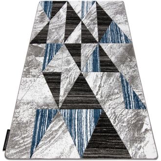 RugsX Alfombra Alter Nano Tri&aacute;ngulos Azul Blue 180x270 Cm