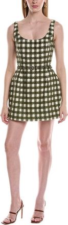 Oscar De La Renta Oscar De La Renta Wool-Blend Mini Dress