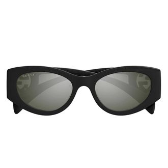 Gucci Sunglasses Gg1691 S 001 Black/Mirror Gray Unisex