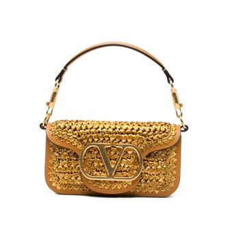 Valentino Garavani VLogo-appliqu&eacute; Mini Bag