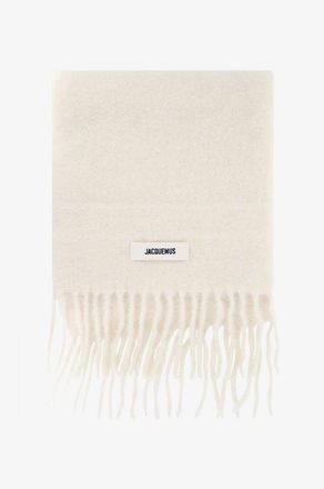 Jacquemus Webschal aus Alpaka und Mohair LÉcharpe Carro