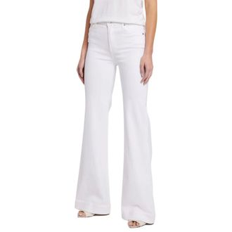 7 For All Mankind Wide Jeans, female, White, Size: W28 Modern Dojo Luxe Vintage Jeans