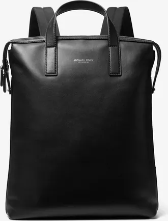 Michael Kors Nicholas Leather Convertible Backpack