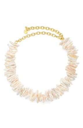 Cult Gaia Aliza Freshwater Pearl Choker Necklace at Nordstrom