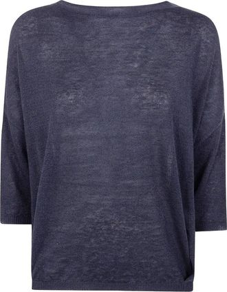 Maryya Linen & Cotton Oversized T-Shirt