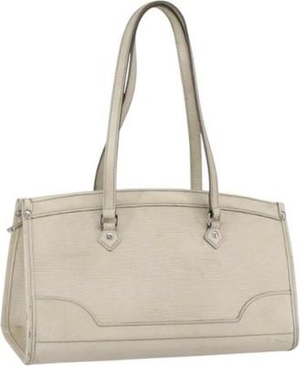 Louis Vuitton Pre-owned Handbags, female, White, Size: ONE SIZE Pre-owned Vintage Handbag
