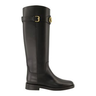 Valentino Garavani Dames, Schoenen, Zwart, Maat: 37 EU Leer