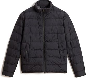 Woolrich Microfiber Jas - Heren - Gewatteerde jassen - Zwart - S - Katoen - Jassen