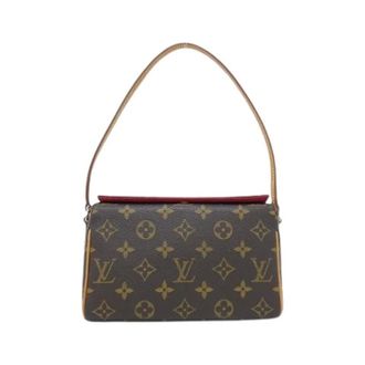 Louis Vuitton Pre-owned Shoulder Bags, female, Brown, Size: ONE SIZE Pre-owned Monogram Recital Shoulder Bag
