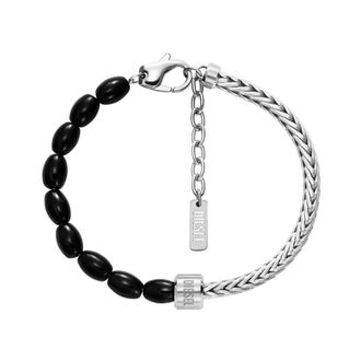Diesel Pulsera Font - Accessories - Mujer - Gris - ONE SIZE