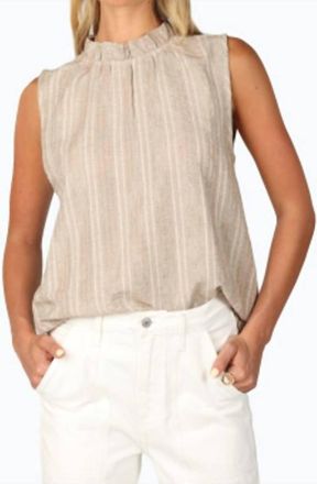 Dylan Harlow Top In Beige
