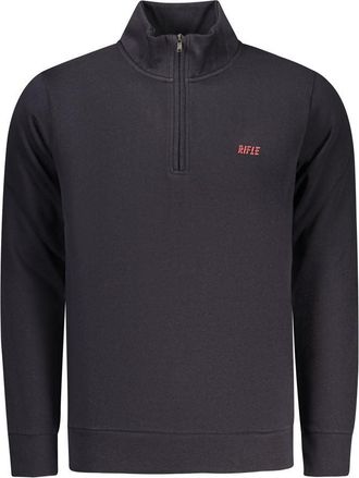 Rifle Blauw Katoenen Heren Sweatshirt