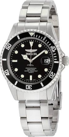 Invicta Pro Diver Black Dial Mens Stainless Steel Mens Watch 8932OB