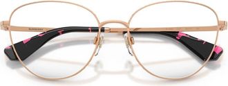 Burberry Be 1398 Optisch montuur - unisex - Brillen - Geel - 54 MM - Leer - Accessoires