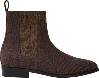 Vivaia Square-Toe Water-Repellent Ankle Boots in Dark Chocolate at Nordstrom, Size 5.5