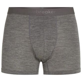Icebreaker Merino 125 Cool-Lite Anatomica Boxers Merinounterw&auml;sche f&uuml;r Herren | grau
