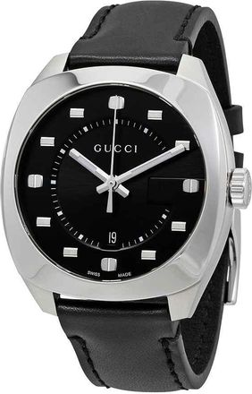 Gucci GG2570 Black Dial Mens Watch YA142307