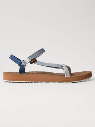 Teva Womens Original Universal Slim Sandals In Blue Multi