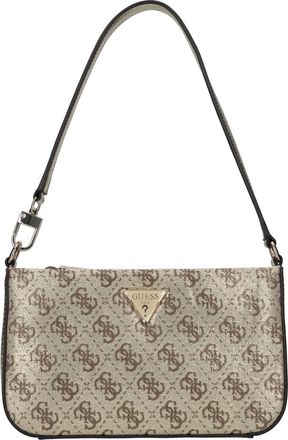 Guess Twiller Shoulder Bag - Dames - Schoudertassen - Geel - ONE Size - Katoen - Tassen