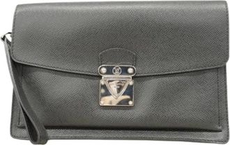 Louis Vuitton Pre-owned Clutches, male, Black, Size: ONE SIZE Pre-owned Vintage Clutch Bag