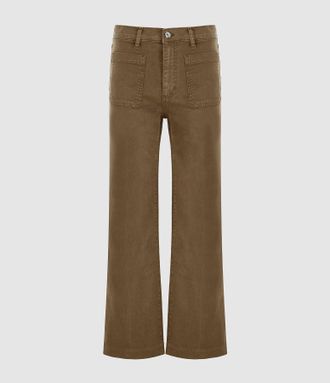 Frame Denim Pantalon The Refined Brown