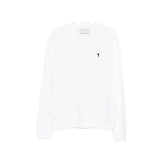 Ami Logo Crew Neck Sweatshirt