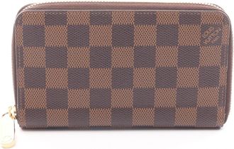 Louis Vuitton Brown Damier Canvas Damier Canvas Long Wallet (Bi-Fold) (Pre-Owned)