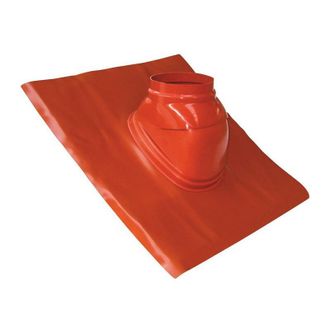 TEN Scossalina di piombo TEN 461483 pendenza da 5&deg; a 25&deg; arancione marrone con giunto sferico D125mm