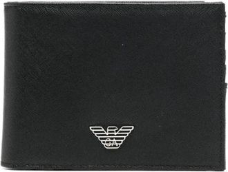 Emporio Armani Wallets & Cardholders - Heren - Portefeuilles - Zwart - ONE Size - Accessoires